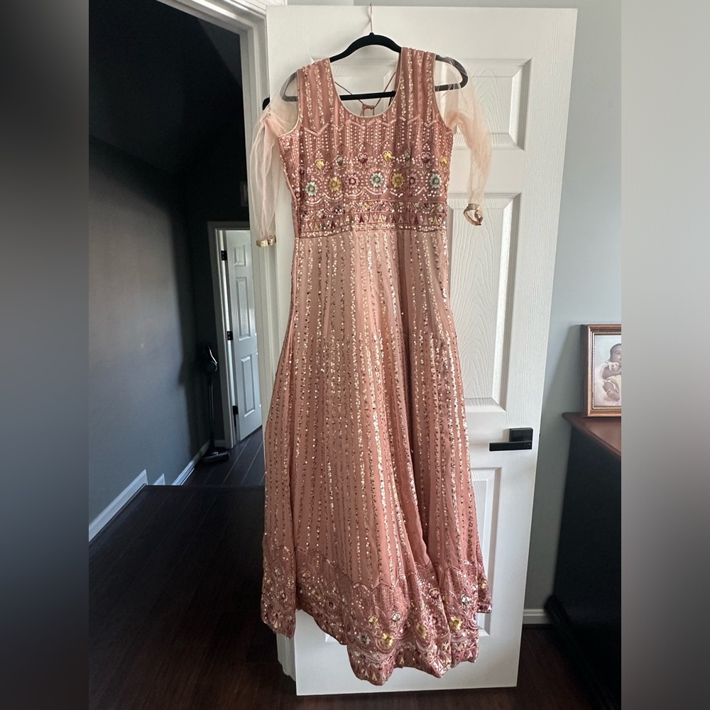 Indian Anarkali Gown/Dress and Duputta